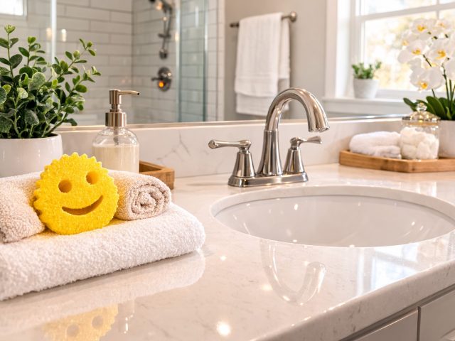 Two Simple Tools That Make Bathroom Cleaning Much Easier