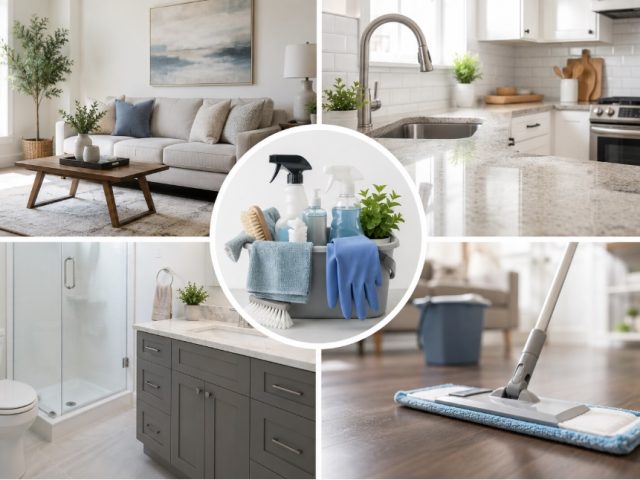 What’s Included in a Standard Home Cleaning?