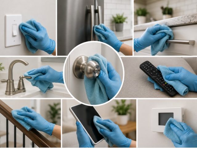 How to Properly Clean High-Touch Surfaces