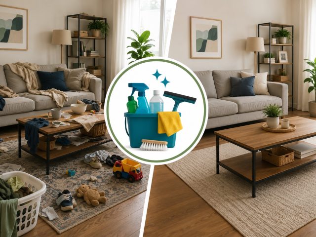 How to Reduce Clutter Before a Professional Cleaning
