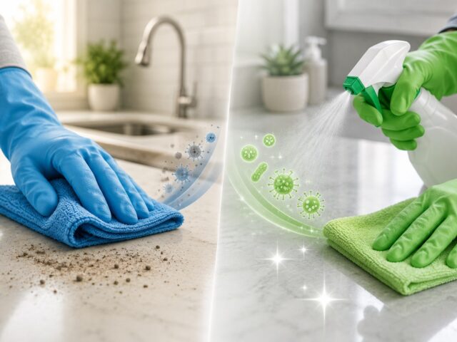 Surface Cleaning vs. True Sanitizing
